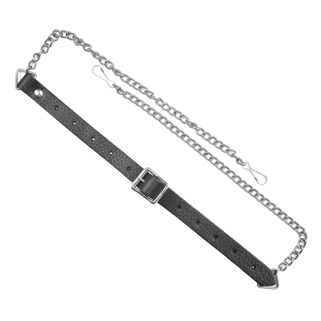 Premium Leather Sporran for Men - Shamrock Badge Sporran, Ideal Kilt Accessories for Men, Scottish Kilt Sporran with Chain Belt
