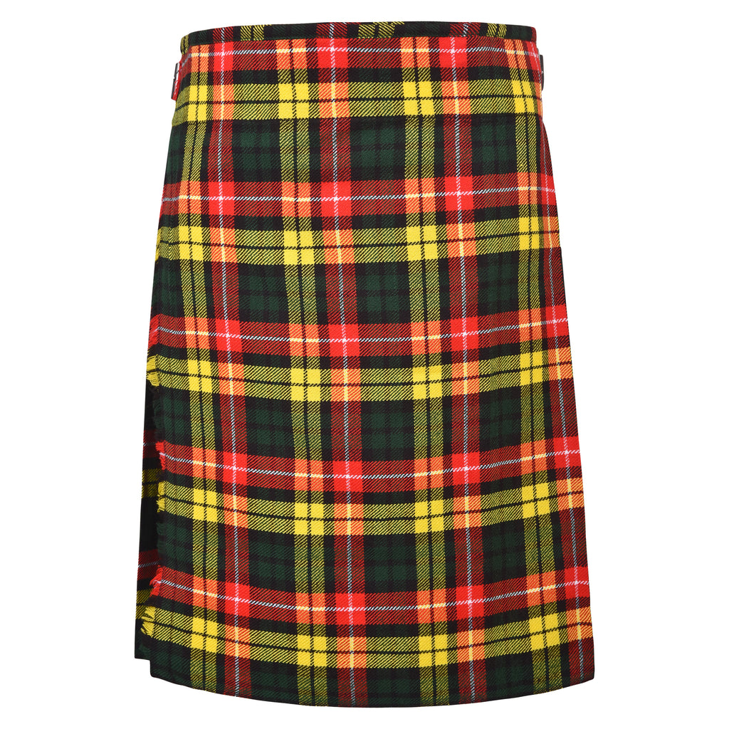 Authentic Scottish Men's Tartan Kilts - Highland Light Weight Value Kilt Embrace Your Heritage with Comfort Buchanan Tartan Kilt
