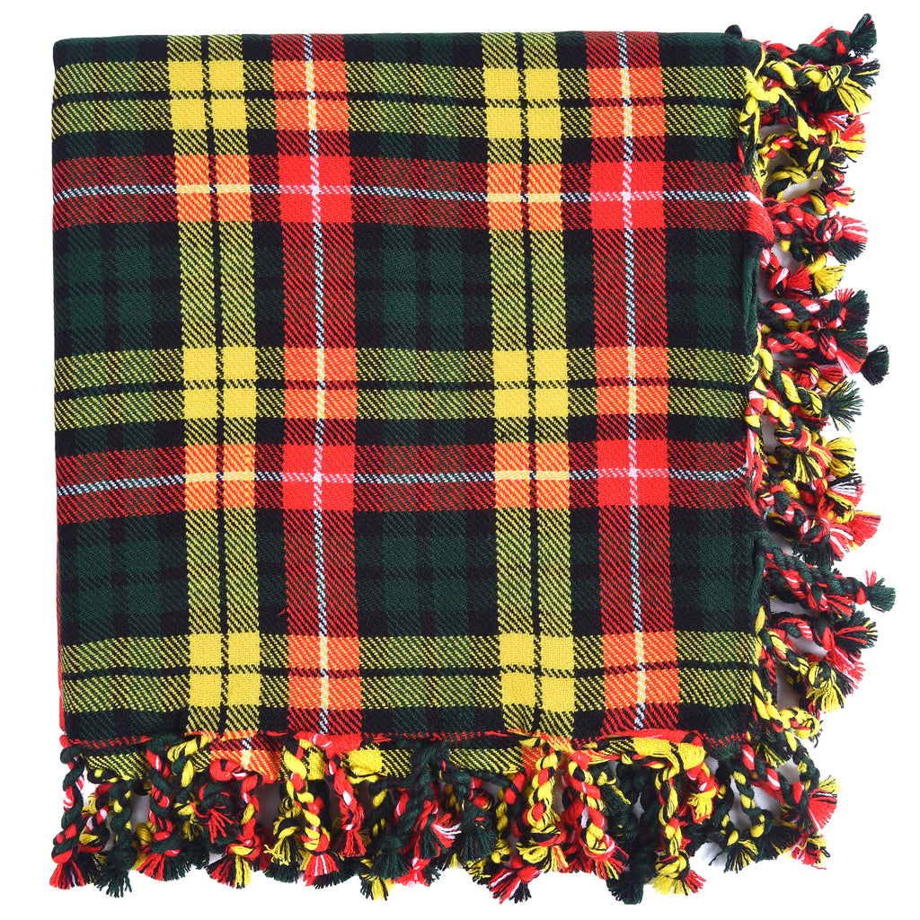 Scottish Men's Kilt Tartan Fly Plaid - Wallace