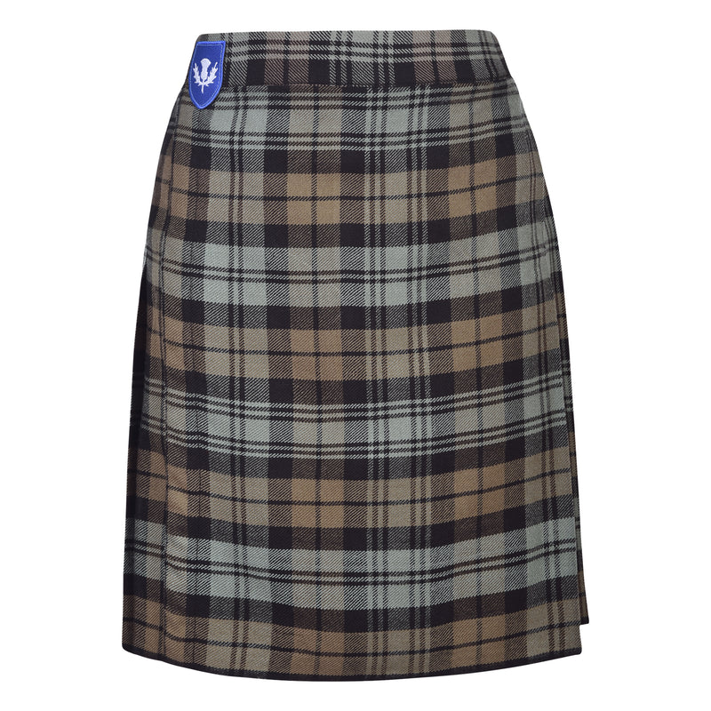 Mens Kilt for Sports, Our Golf Kilt Perfect for Traditional Scottish Clothing, Black Watch Weathered Tartan Kilt