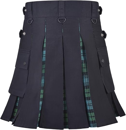 Women’s Campbell Ancient Hybrid Kilt – Adjustable Plaid Mini Skirt, Stylish for Golf & Casual Wear