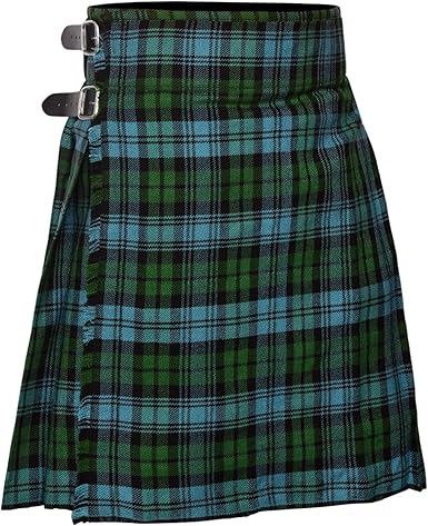 Men's 5 Yard Scottish Tartan Kilt, Highland Wedding Kilt, Campbell Ancient Tartan Kilt