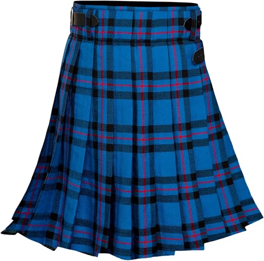 Men's 5 Yard Scottish Tartan Kilt, Highland Wedding Kilt, Elliot Modern Tartan Kilt
