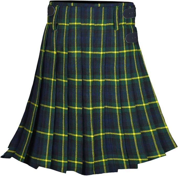 Men’s Scottish 5 Yard Kilt – Gordon Tartan, Traditional Highland & Formal Wedding Wear