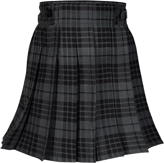 Authentic Scottish Men's Tartan Kilts - Highland Light Weight Value Kilt Embrace Your Heritage with Comfort Grey Tartan Kilt