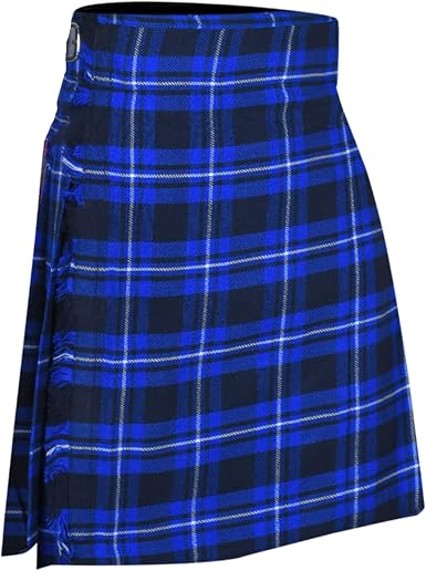 Authentic Scottish Men's Tartan Kilts - Highland Light Weight Value Kilt Embrace Your Heritage with Comfort American Patriot Tartan Kilt