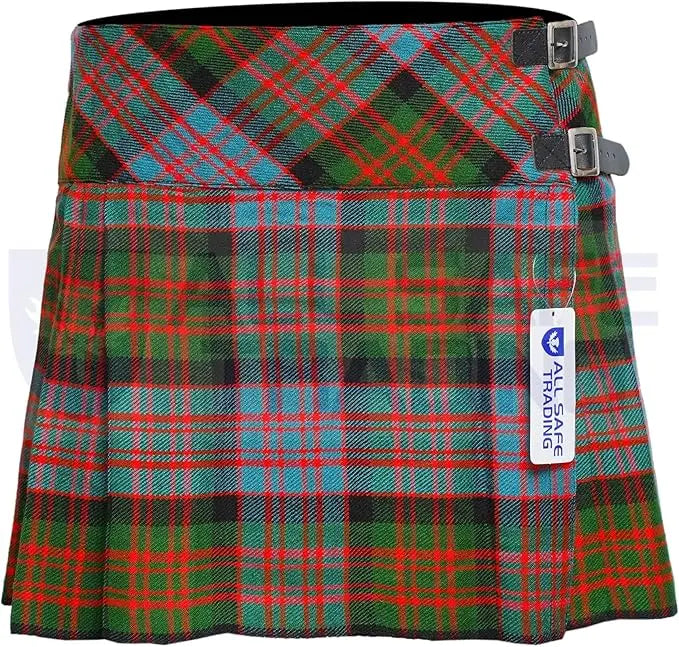 Women's 16'' Tartan Pleated Billie Kilt Skirt All Safe International