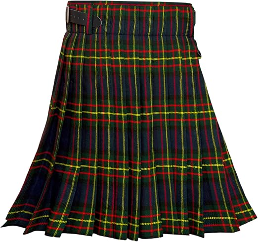 Men's 5 Yard Scottish Tartan Kilt, Highland Wedding Kilt, Maclaren Tartan Kilt