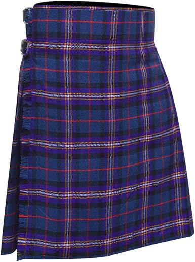 Men's 5 Yard Scottish Tartan Kilt, Highland Wedding Kilt, Masonic Tartan Kilt
