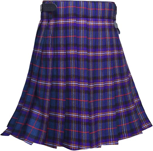 Men's 5 Yard Scottish Tartan Kilt, Highland Wedding Kilt, Masonic Tartan Kilt