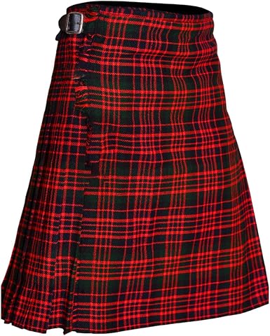 Authentic Scottish Men's Tartan Kilts - Highland Light Weight Value Kilt Embrace Your Heritage with Comfort Macdonald Tartan Kilt