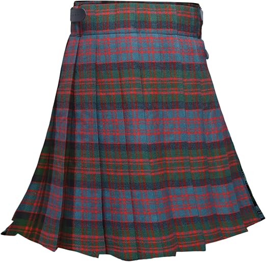 Men's 5 Yard Scottish Tartan Kilt, Highland Wedding Kilt, Macdonald Ancient Tartan Kilt