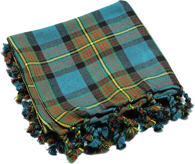 Scottish Men's Kilt Tartan Fly Plaid - Muir