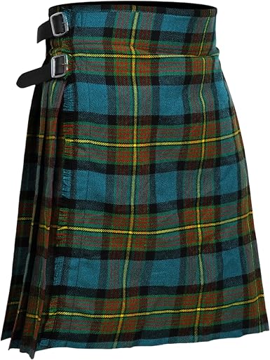 Men's 5 Yard Scottish Tartan Kilt, Highland Wedding Kilt, Muir Tartan Kilt