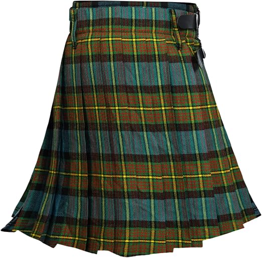 Men's 5 Yard Scottish Tartan Kilt, Highland Wedding Kilt, Muir Tartan Kilt