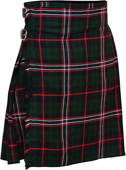 Men’s Scottish 5 Yard Kilt – Scottish National Tartan, Traditional Highland & Formal Wedding Wear