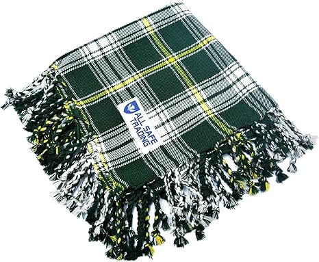 Scottish Men's Kilt Tartan Fly Plaid - St. Patrick