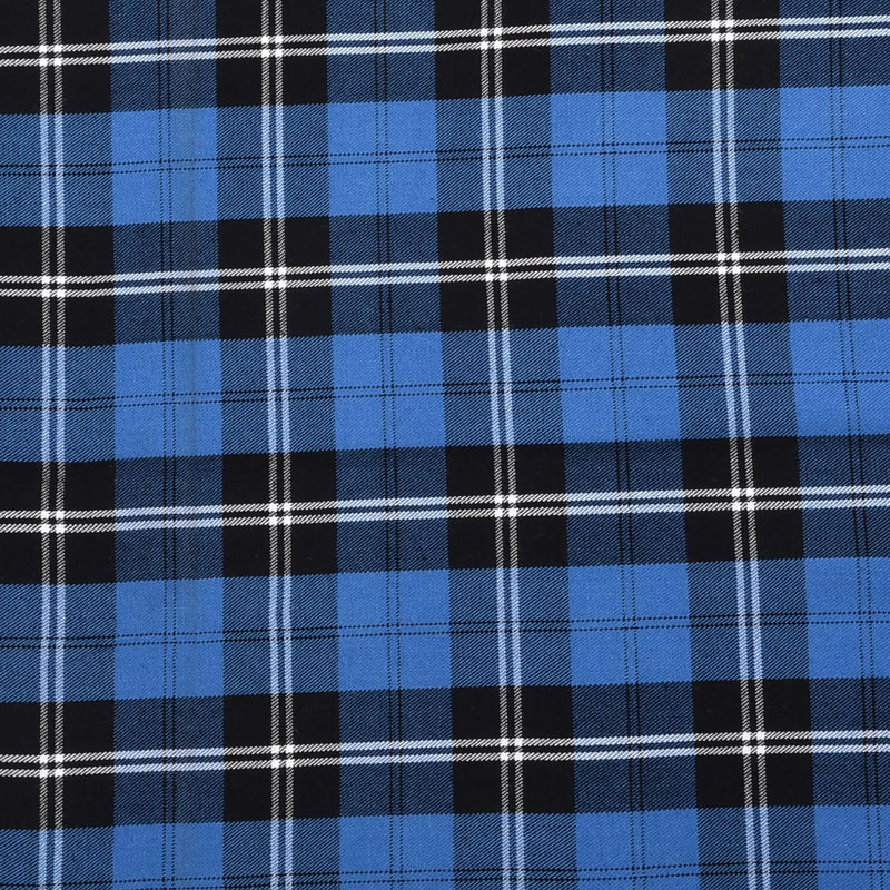 Women’s Blue Ramsay Hybrid Kilt – Plaid Mini Skirt for Golf, Highland Games & Casual Wear