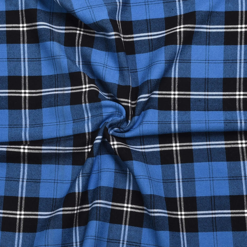 Women’s Blue Ramsay Hybrid Kilt – Plaid Mini Skirt for Golf, Highland Games & Casual Wear