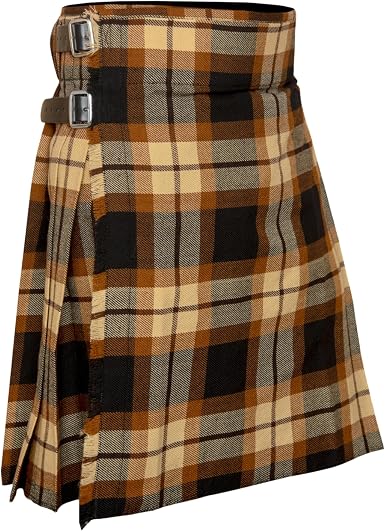 Men's 5 Yard Scottish Tartan Kilt, Highland Wedding Kilt, Rose Ancient Tartan Kilt