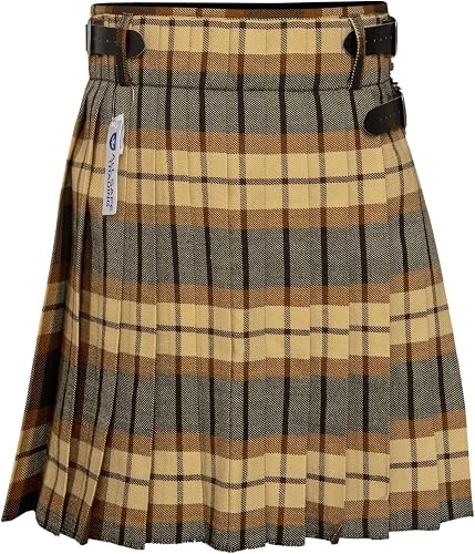 Men's 5 Yard Scottish Tartan Kilt, Highland Wedding Kilt, Rose Ancient Tartan Kilt