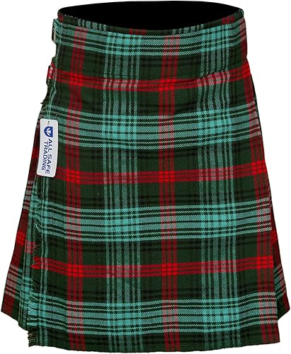Men’s Scottish 5 Yard Kilt – Rose Hunting Tartan, Traditional Highland & Formal Wedding Wear