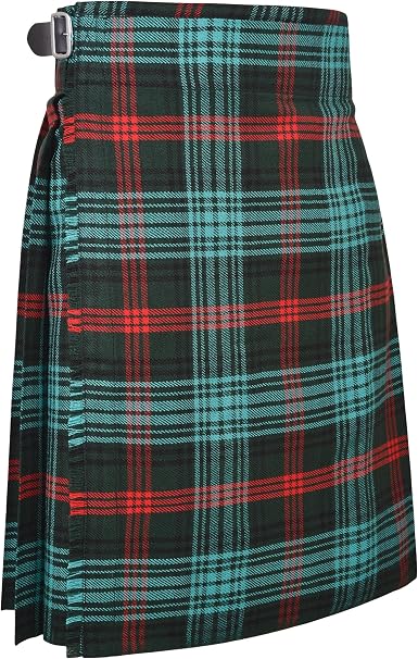 Authentic Scottish Men's Tartan Kilts - Highland Light Weight Value Kilt Embrace Your Heritage with Comfort Ross Hunting Tartan Kilt