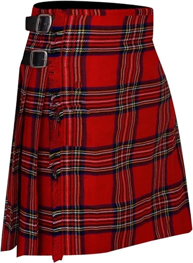 Men's 5 Yard Men's kilt, Highland Wedding Kilt, Royal Stewart Kilt