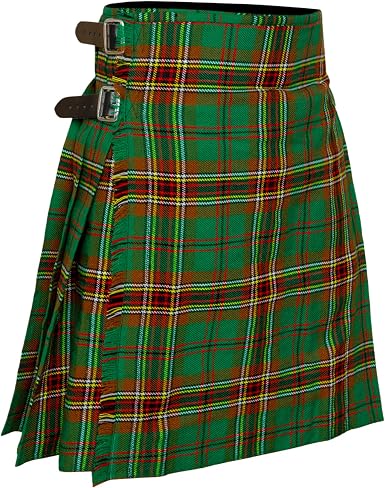 Men's 5 Yard Scottish Tartan Kilt, Highland Wedding Kilt, Tara Murphy Tartan Kilt