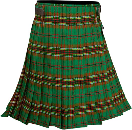 Men's 5 Yard Scottish Tartan Kilt, Highland Wedding Kilt, Tara Murphy Tartan Kilt