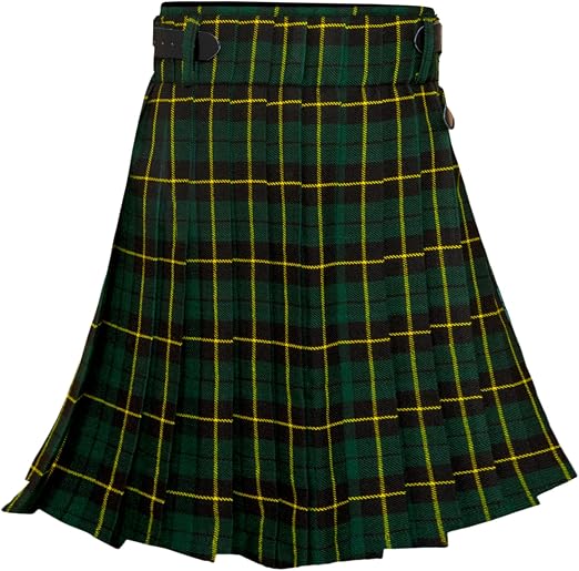 Men's 5 Yard Scottish Tartan Kilt, Highland Wedding Kilt, Wallace Hunting Tartan Kilt