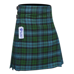 Scottish Men's 9 Piece 8 Yards Kilt Outfit, Campbell Ancient Tartan Kilt