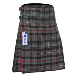 Scottish Men's 9 Piece 8 Yards Kilt Outfit, Mackenzie Weathered Tartan Kilt