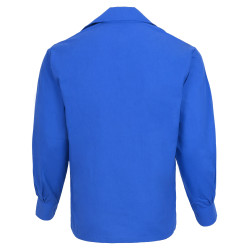 Scottish Royal Blue Ghillie  Jacobite Jacobean Shirt