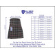 Scottish Traditional 8 Yard Mackenzie Weathered Tartan Kilt