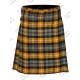 Scottish Men's 9 Piece 8 Yards Kilt Outfit, Gordon Weathered Tartan Kilt