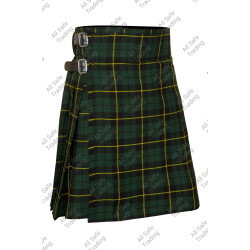 Scottish Men's 9 Piece 8 Yards Kilt Outfit, Wallace Hunting Tartan Kilt
