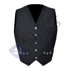 Scottish Argyle Kilt Flaps Waistcoat/Vest