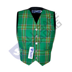 Scottish Formal Tartan Kilt Waistcoats/Vests - Irish Heritage