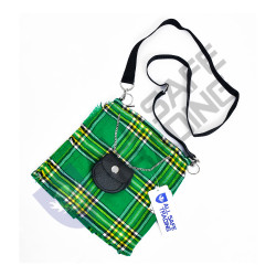 Scottish Women Tartan Kilt Bag - Irish Heritage