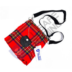 Scottish Women Tartan Kilt Bag - Royal Stewart