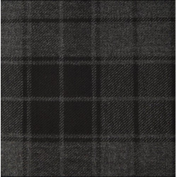 Scottish 13oz Tartan Plaid By 5 Yard - Grey Watch Tartan