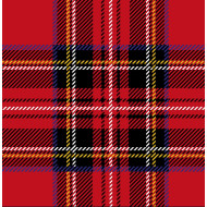 Scottish 13oz Tartan Plaid By 5 Yard - Royal Stewart Tartan