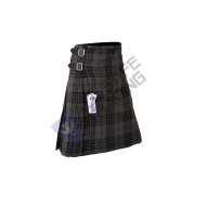 Scottish Boys 13-Oz Casual / Formal Wear, Grey Tartan Kilt