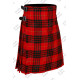 Men's Scottish 6 Piece Casual Kilt Outfit with Sporran, Cameron Tartan Kilt