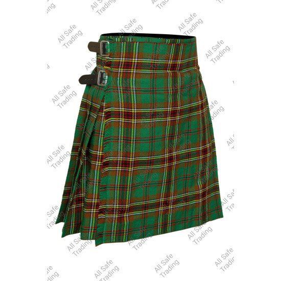 Men's Scottish 6 Piece Casual Kilt Outfit with Sporran, Tara Murphy Tartan Kilt