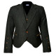 Scottish Tweed Argyle Kilt Jacket With Waistcoat/Vest - Sizes 36"- 54"