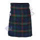 Men's Scottish 6 Piece Casual Kilt Outfit with Sporran, Gunn Tartan Kilt