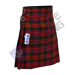 Men's Scottish 6 Piece Casual Kilt Outfit with Sporran, Macdonald Tartan Kilt