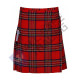 Men's Scottish 6 Piece Casual Kilt Outfit with Sporran, Royal Stewart Tartan Kilt